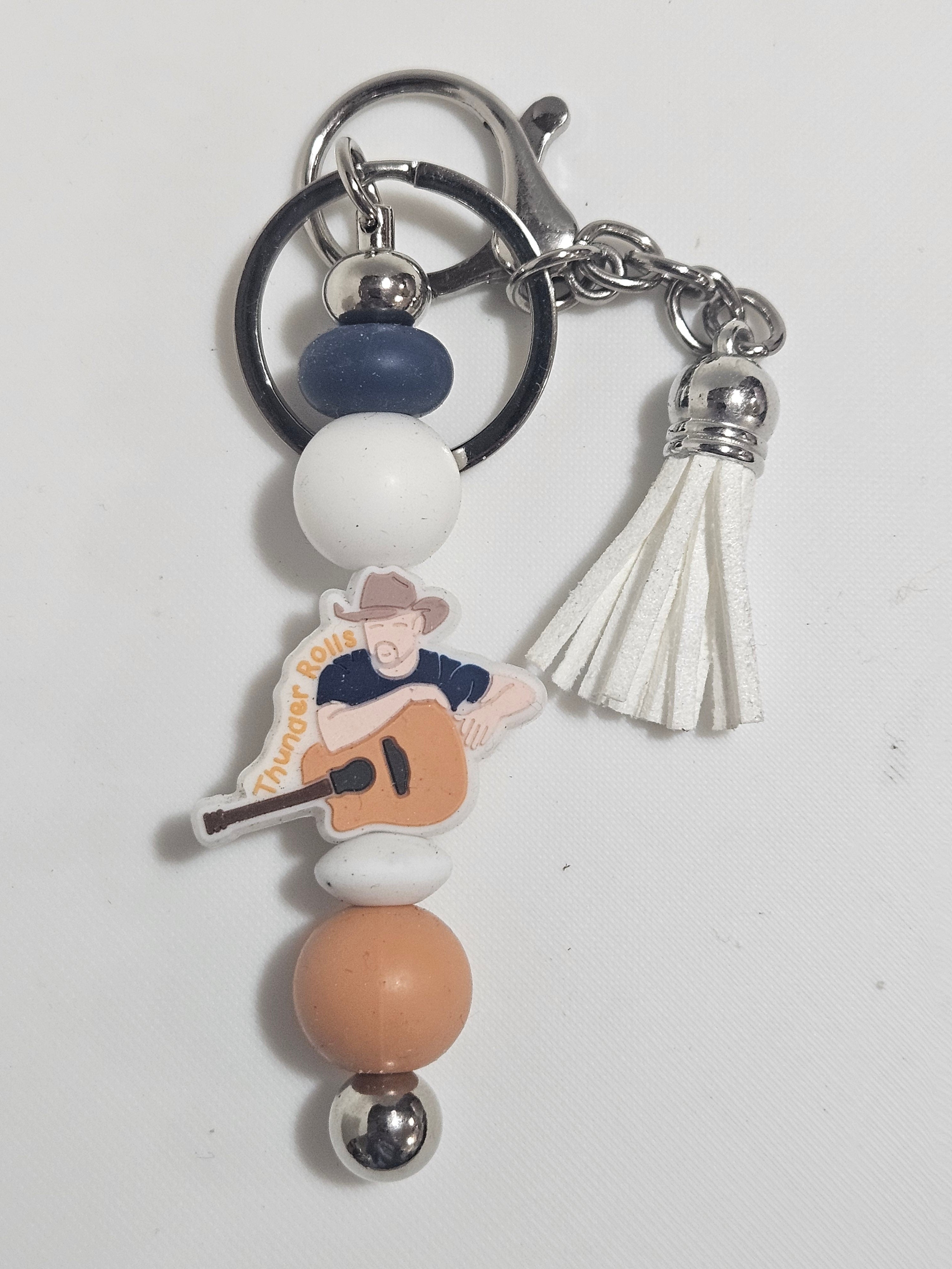 Country singer keychain v7