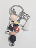 Country singer keychain v5