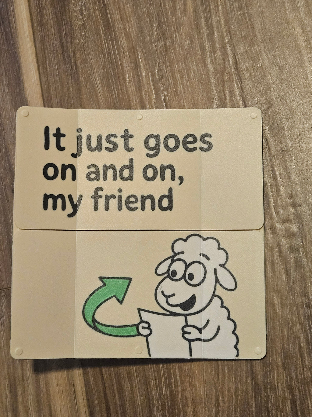 The Card That Doesn't End