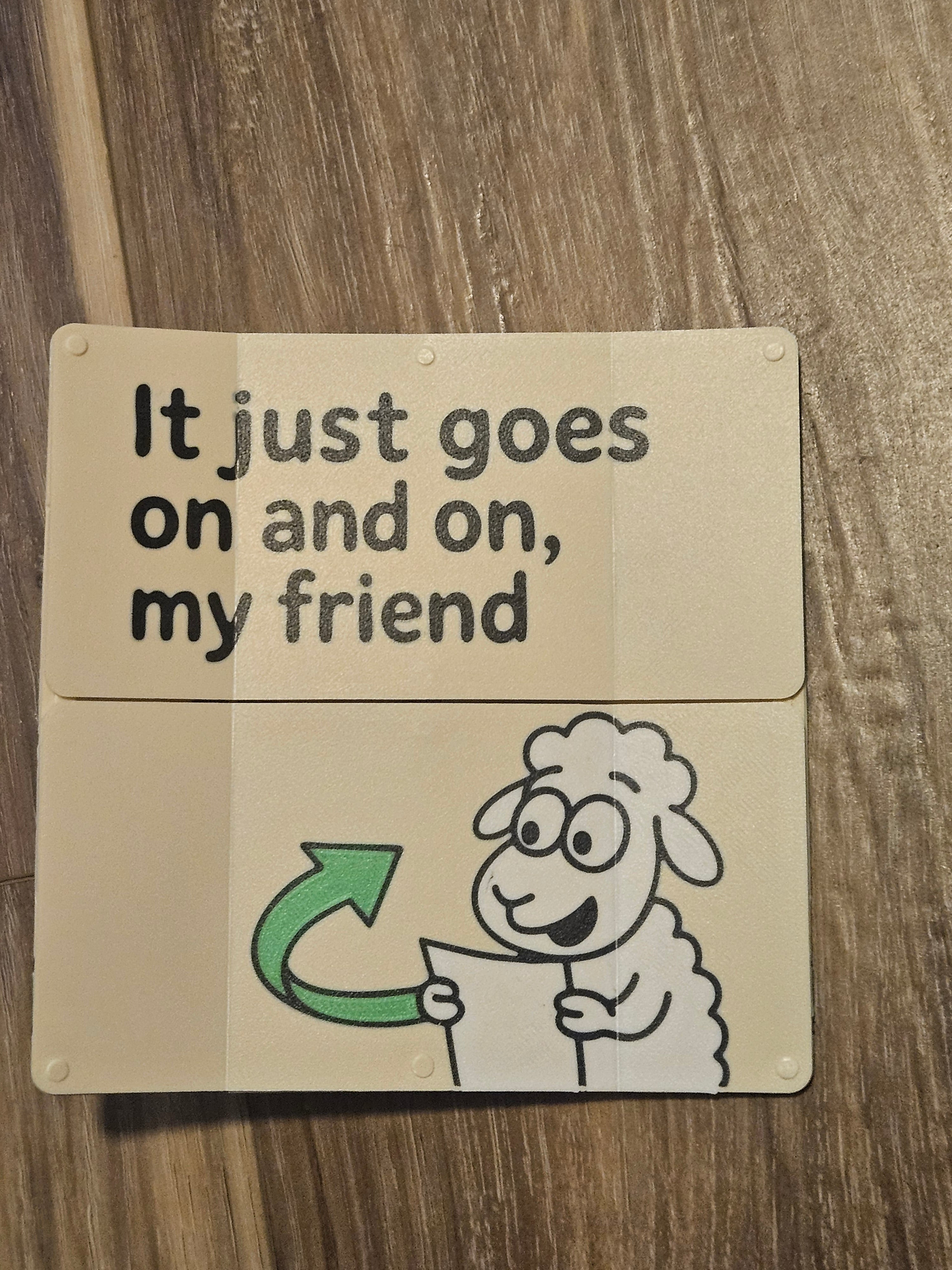 The Card That Doesn't End