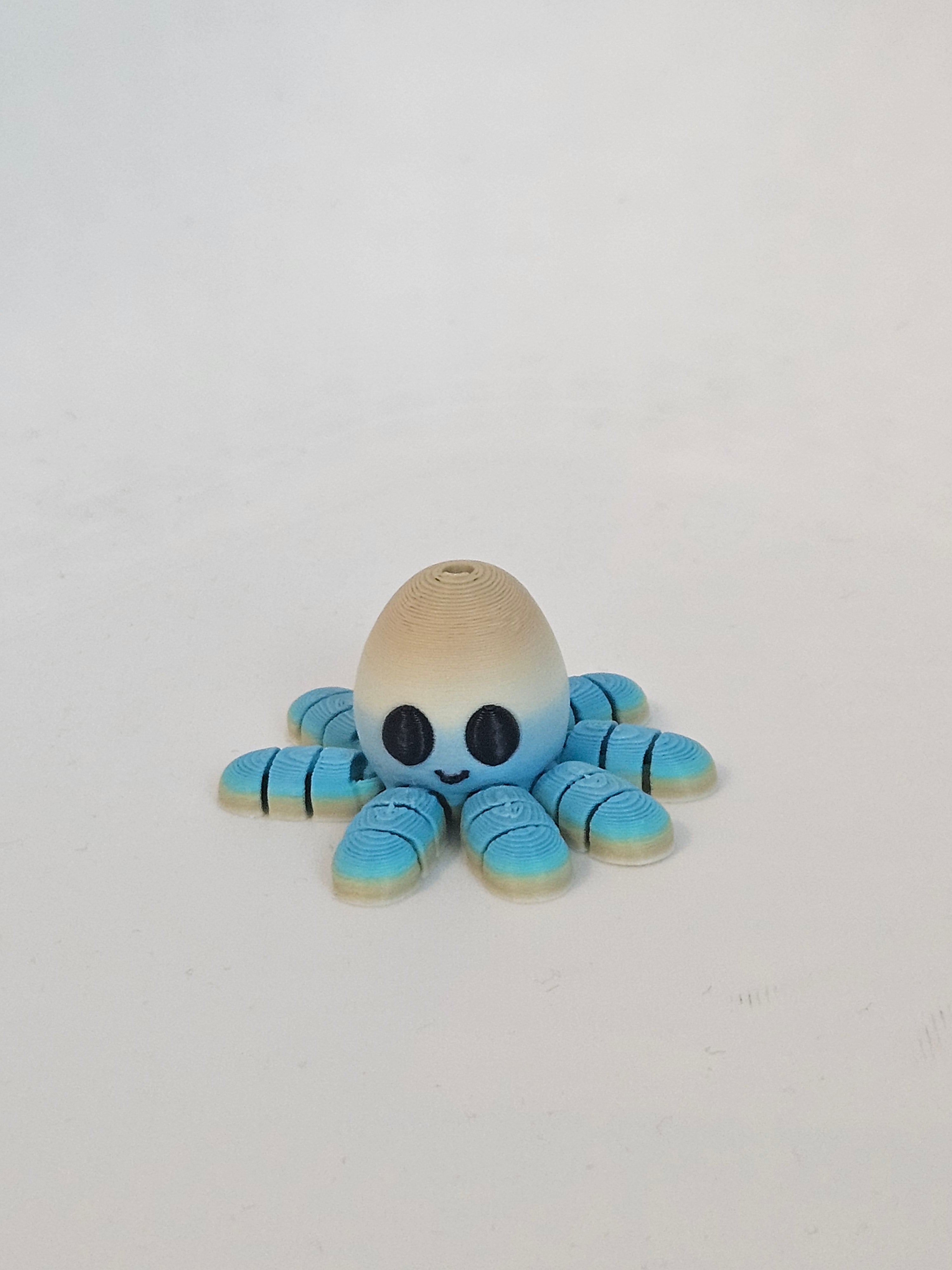Mini Flexi Octopus-blue