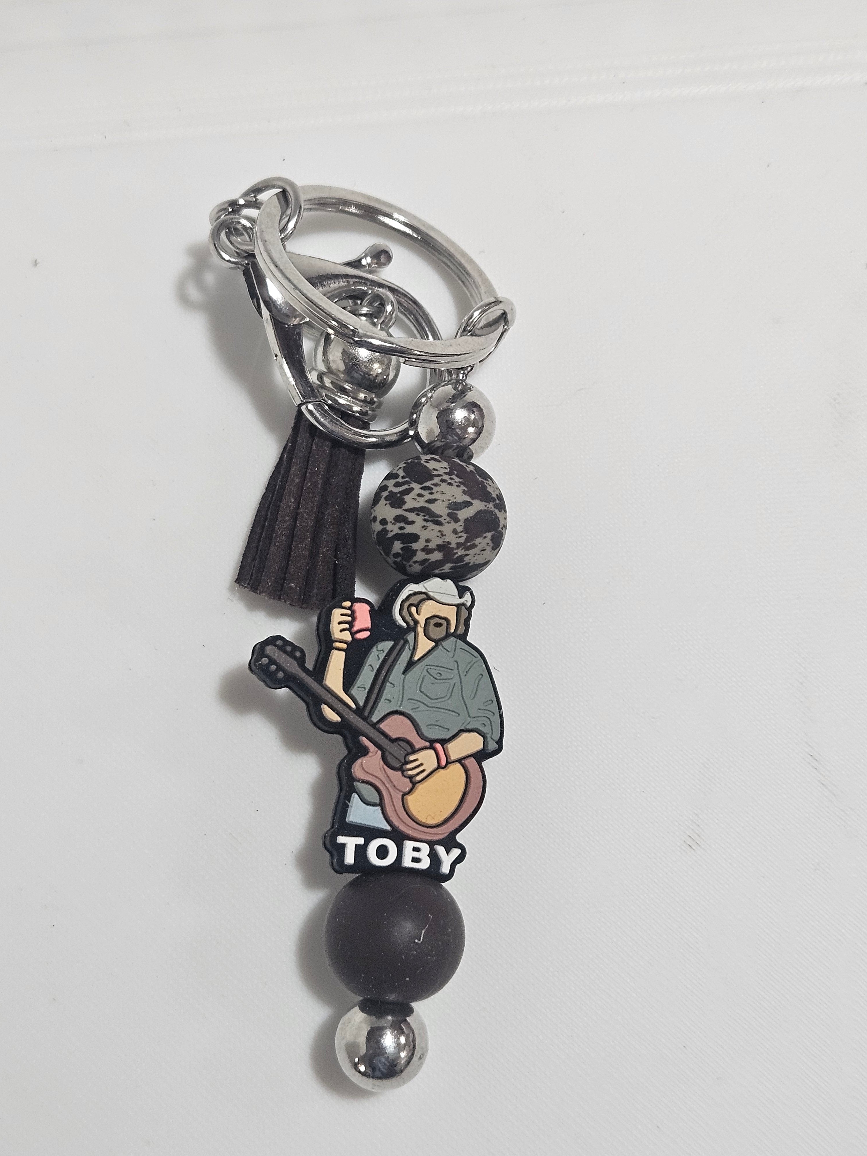 Country singer keychain  v3