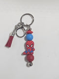 Red/blue spider guy keychain