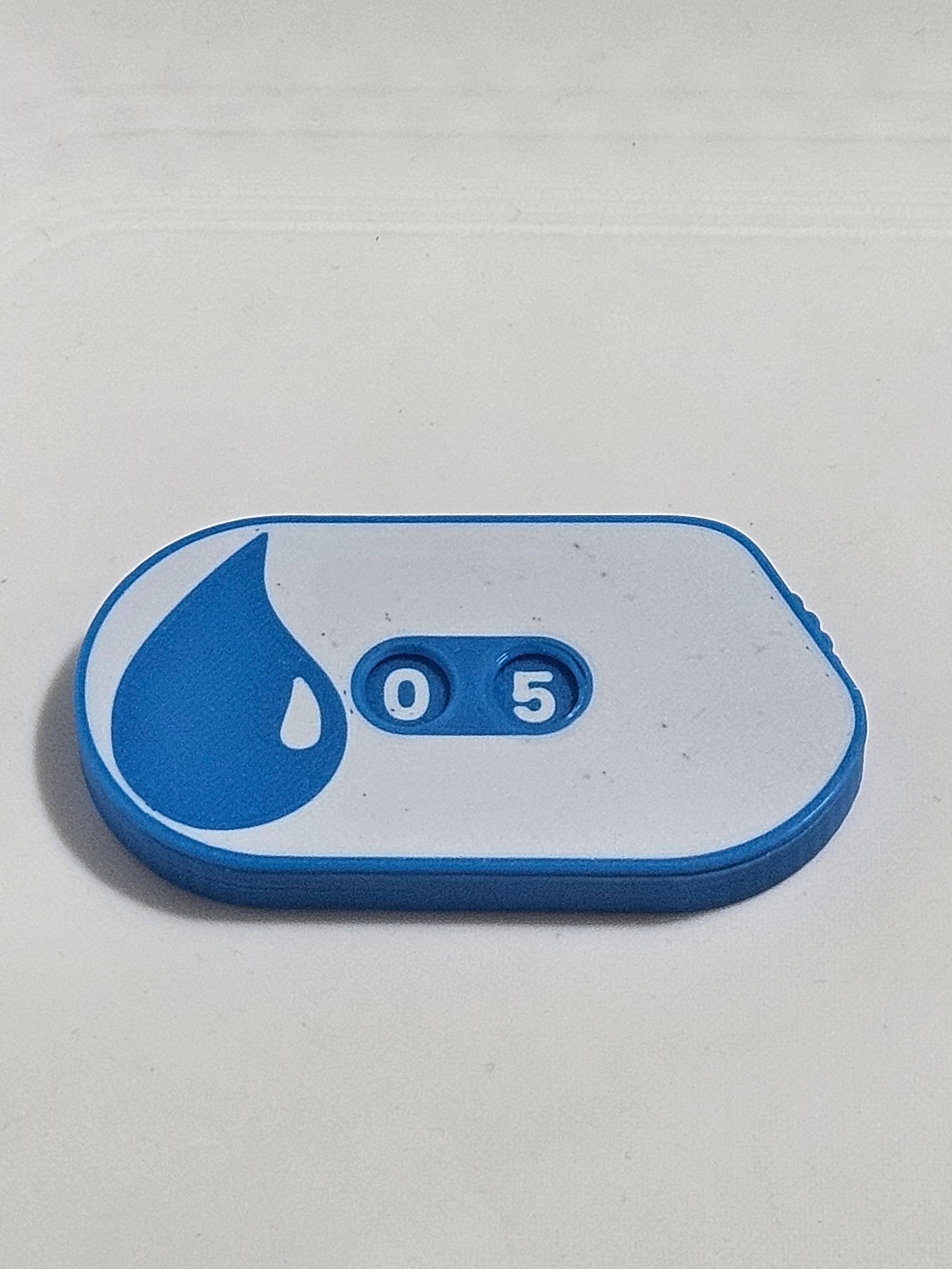 Blue mana life counter