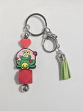 Frog prince keychain