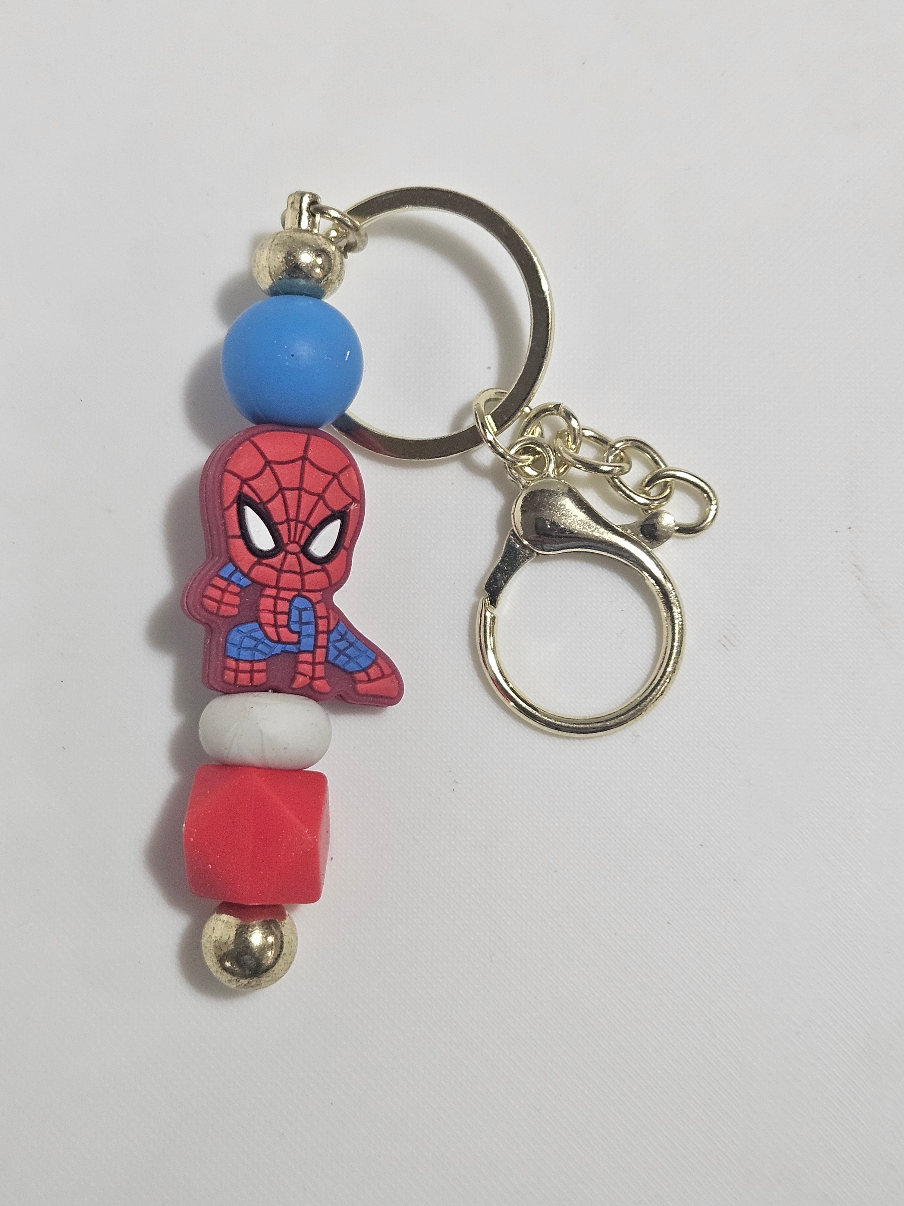 Man bit by spider keychain v2