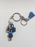Country singer keychain v4